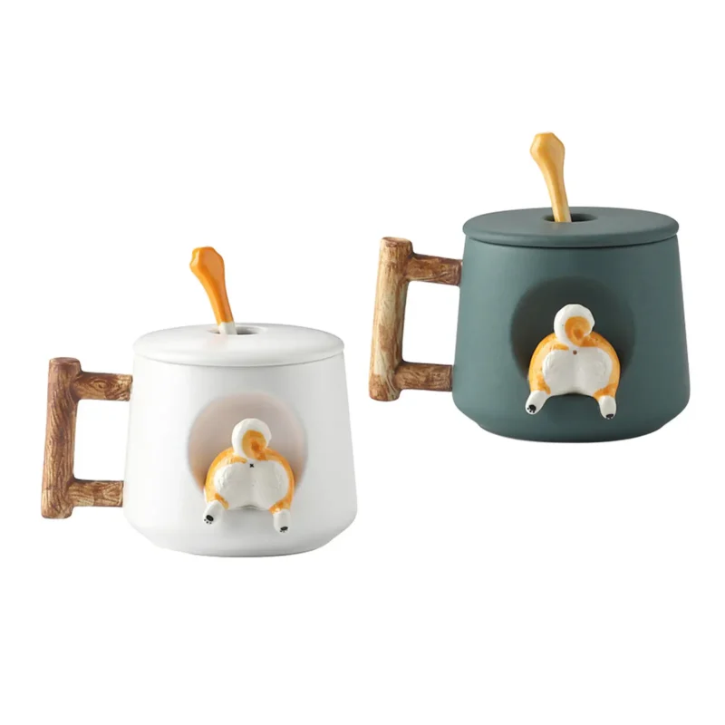 3D Butt Corgi Mug
