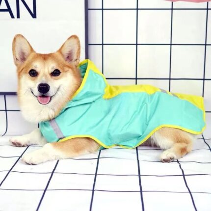 Waterproof Corgi Raincoat