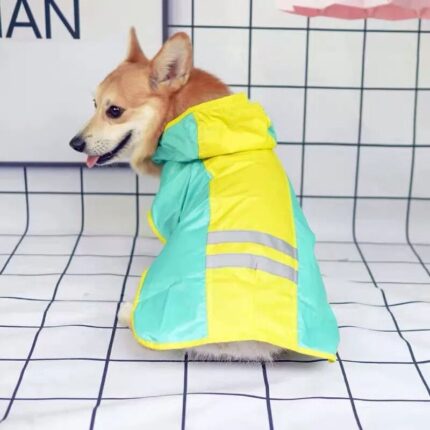 Waterproof Corgi Raincoat