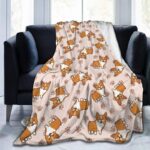 "Cozy Corgis" Corgi Blanket