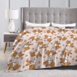 "Cozy Corgis" Corgi Blanket
